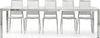 NELSON---tavolo-da-pranzo-moderno-allungabile-in-vetro-90x140/190-Grigio-Milani-Home