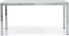 NELSON---tavolo-da-pranzo-moderno-allungabile-in-vetro-90x160/210/260-Grigio-Milani-Home