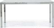 NELSON---tavolo-da-pranzo-moderno-allungabile-in-vetro-90x160/210/260-Grigio-Milani-Home