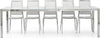 NELSON---tavolo-da-pranzo-moderno-allungabile-in-vetro-90x160/210/260-Grigio-Milani-Home