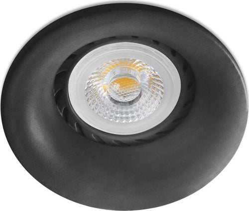 NEÓN R Lampada incasso nera Illuminazione/Illuminazione per interni/Luci da incasso/Portafaretti da incasso Led Mall Home - Napoli, Commerciovirtuoso.it