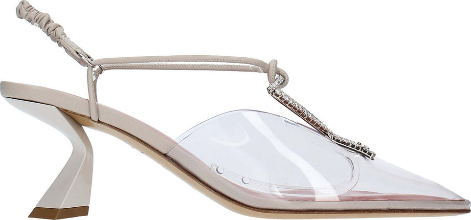 NENSI-DOJAKA-Scarpe-con-Tacco-Grigio-da-donna