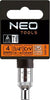 NEO-TOOLS---CHIAVE-A-BUSSOLA-ESAGONALE-CON-ATTACCO-1/4-MM8---IN-ACCIAIO-CROMO-VANADIO