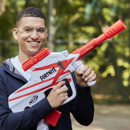 Nerf Fortnite B-AR Blaster Motorizzato Con Caricatore Da 10 Dardi E Involucro Converge Di Fortnite Include 10 Dardi Originali Nerf Elite Giochi e giocattoli/Sport e giochi all'aperto/Pistole a proiettili morbidi/Pistole in gommapiuma Cartoleria Deja Vu - Crotone, Commerciovirtuoso.it