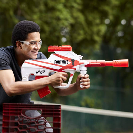 Nerf Fortnite B-AR Blaster Motorizzato Con Caricatore Da 10 Dardi E Involucro Converge Di Fortnite Include 10 Dardi Originali Nerf Elite Giochi e giocattoli/Sport e giochi all'aperto/Pistole a proiettili morbidi/Pistole in gommapiuma Cartoleria Deja Vu - Crotone, Commerciovirtuoso.it