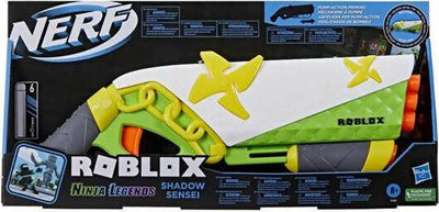 Nerf-Roblox-Ninja-Legends:-Shadow-Sensei-Dart-Blaster,-Codice-Per-Riscattare-Oggetti-Virtuali-Esclusivi,-6-Freccette-Elite-Hasbro