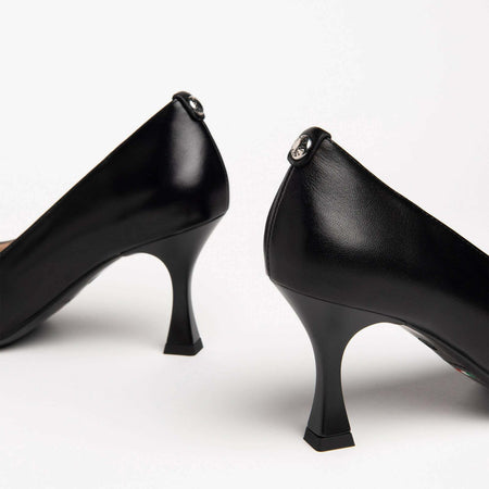 Nero Giardini I205580DE Décolleté Donna in Pelle Nerogiardini