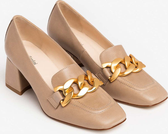 Nero-Giardini-mocassino-beige-con-catena-I205651DE412