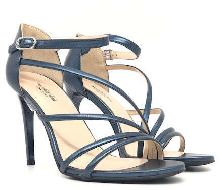 NERO GIARDINI Sandali donna E218401DE Laminato oceano