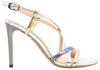NERO GIARDINI Sandali donna E218404DE platino/azzurro/argento