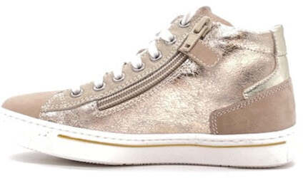 NERO GIARDINI Scarponcino Bambina Luxury Platino
