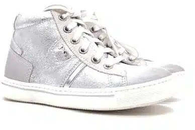 NERO GIARDINI Scarponcino Bambina Luxury Silver