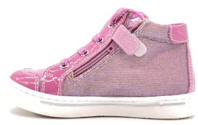 NERO GIARDINI Scarponcino Bambina Velour Rosa