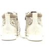 NERO GIARDINI Sneaker alta bambina Luxury Champagne platino