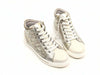 NERO GIARDINI Sneaker alta bambina Luxury Champagne platino