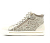 NERO GIARDINI Sneaker alta bambina Luxury Champagne platino