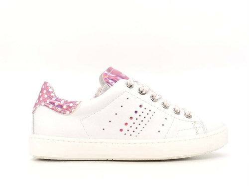 NERO GIARDINI Sneaker bambina Manus bianco rosa
