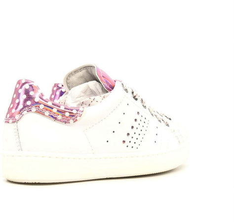 NERO GIARDINI Sneaker bambina Manus bianco rosa