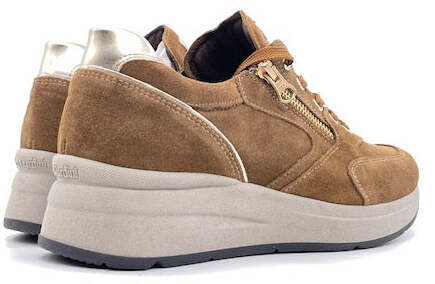 NERO GIARDINI Sneaker Donna Velour Malto