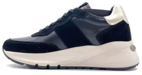 NERO GIARDINI Sneaker Donna Velour Nero