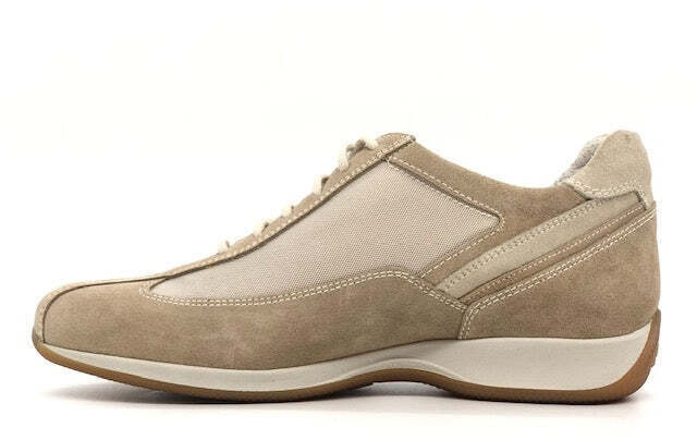 NERO GIARDINI Sneaker donna Velour Sabbia