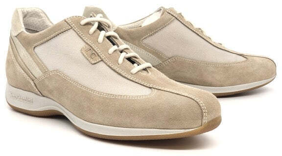 NERO GIARDINI Sneaker donna Velour Sabbia
