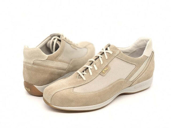 NERO GIARDINI Sneaker donna Velour Sabbia