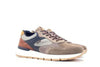 NERO GIARDINI Sneaker Uomo Velour Fango
