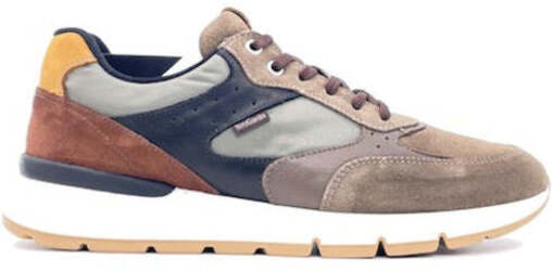 NERO GIARDINI Sneaker Uomo Velour Fango