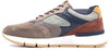 NERO GIARDINI Sneaker Uomo Velour Fango