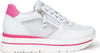 Nero-Giardini-sneakers-bianca-zip-e-strass-E409830D707