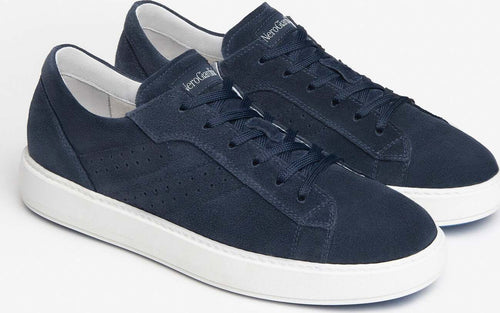Nero-Giardini-sneakers-camoscio-blu-E400220U212