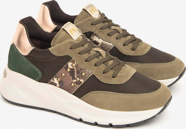 Nero-Giardini-sneakers-donna-in-camoscio-e-pelle-stone-I411527D534
