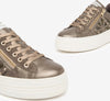 Nero-Giardini-sneakers-donna-in-pelle-e-materiale-brown-I411611D322
