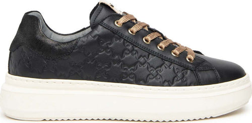 Nero-Giardini-sneakers-donna-in-pelle-nero-I411590D100