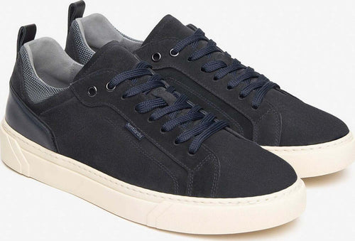 Nero-Giardini-sneakers-uomo-in-camoscio-e-tessuto-blu-I400452U200