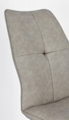 Sedia Kepler con gambe in acciaio verniciato a polvere epossidica, per arredo interno 50 x 66 x h 94 cm