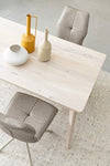 Sedia Kepler con gambe in acciaio verniciato a polvere epossidica, per arredo interno 50 x 66 x h 94 cm