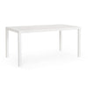 Tavolo Hilde con struttura in alluminio, verniciato a polvere, per esterno