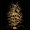 Albero luminoso con rami a microled luce calda da interno ed esterno