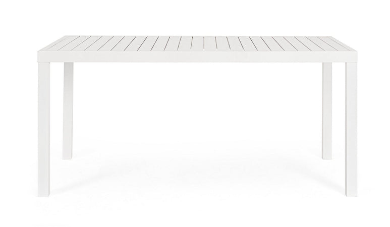 Tavolo "Hilde" con struttura in alluminio, verniciato a polvere, per esterno