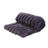 Plaid natalizio soffice in poliestere per decorazioni natalizie 160 x 130 cm