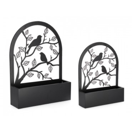 Set 2 PortaFiore Rosalinda Uccellini per uso interno ed esterno.