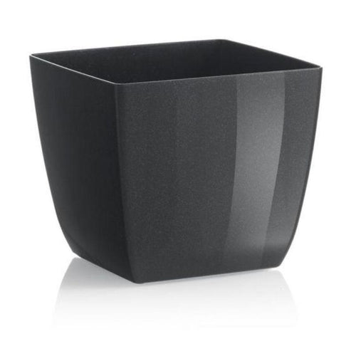 Vaso quadrato da esterno color santiago per piante e fiori