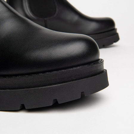 Nerogiardini Anfibi Donna Tinta Unita Anfibio Boots in Pelle Con Suola in Gomma E Tacco 5 Cm Collezione Aut-Inv 2022/2023