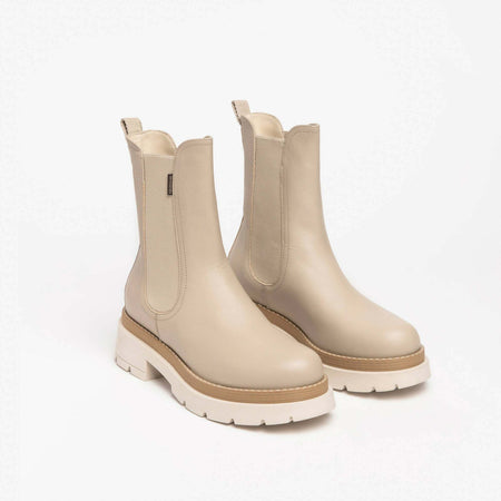 Nerogiardini Anfibi Donna Tinta Unita Anfibio Boots in Pelle Con Suola in Gomma E Tacco 5 Cm Collezione Aut-Inv 2022/2023