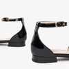 Nerogiardini Ballerine Donna  in Vernice a Punta Con Laccetto E409520D Nuova Collezione