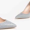 Nerogiardini Donna Decollete' Glitterata Nuova Collezione 9,5 Cm