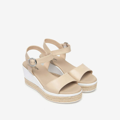 Nerogiardini donna sandali in pelle