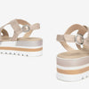 Nerogiardini donna sandali in pelle